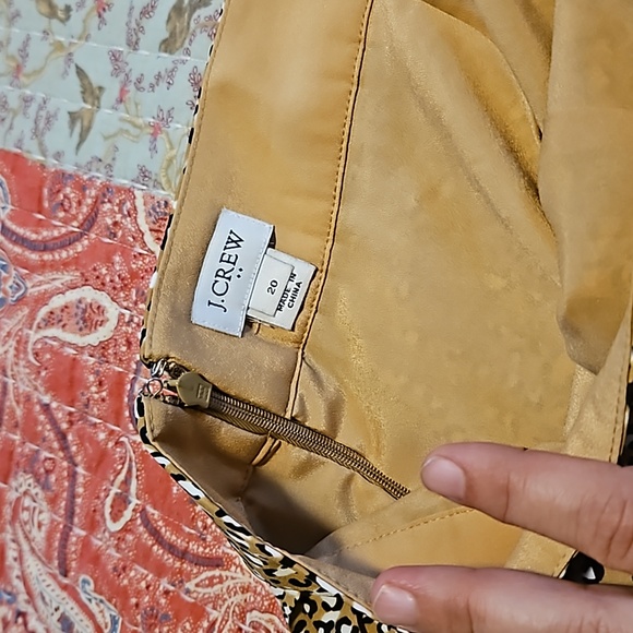 J.Crew Pleated Skirt Size 20W - Picture 2 of 4